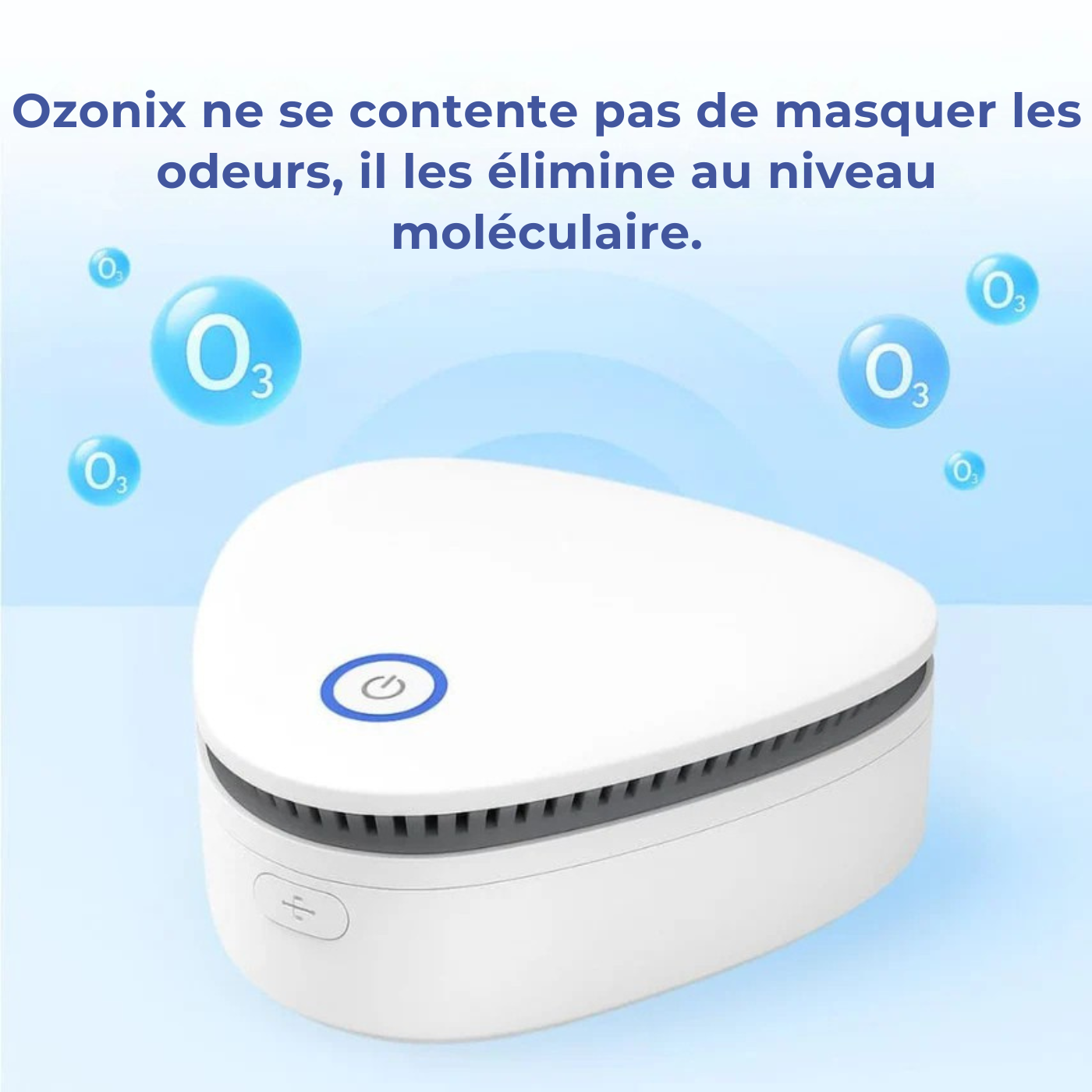 Ozonix - Éliminez la fumée, les odeurs d'animaux et celles de cuisine
